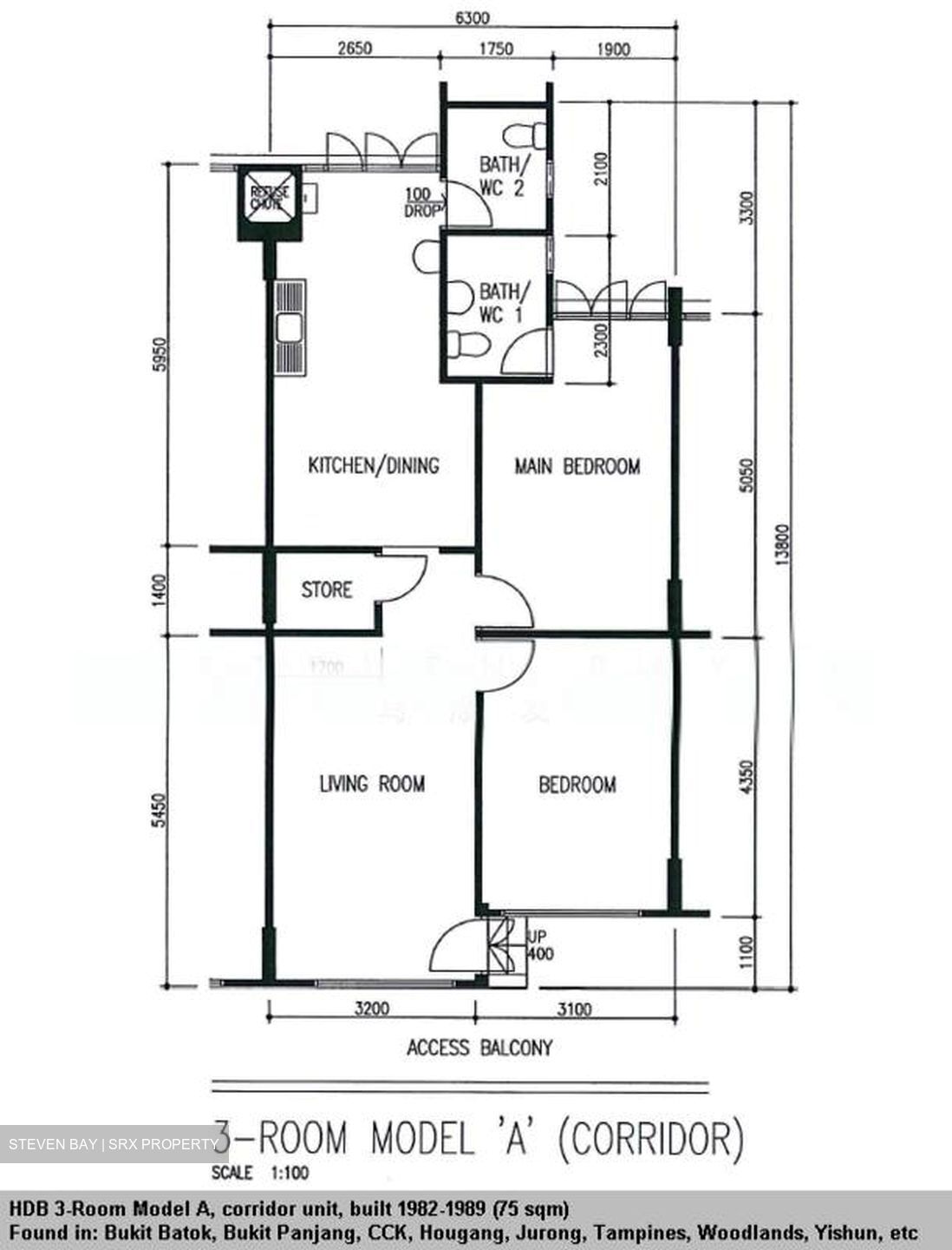 Blk 898 Tampines Polyview (Tampines), HDB 3 Rooms #604822401